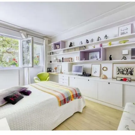 Rare, Appt Calme Avec Jardin Proche Roland Garros Appartamento Parigi
